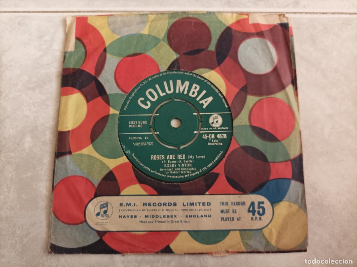 Discos de vinilo: Bobby Vinton single original ingles - Foto 2