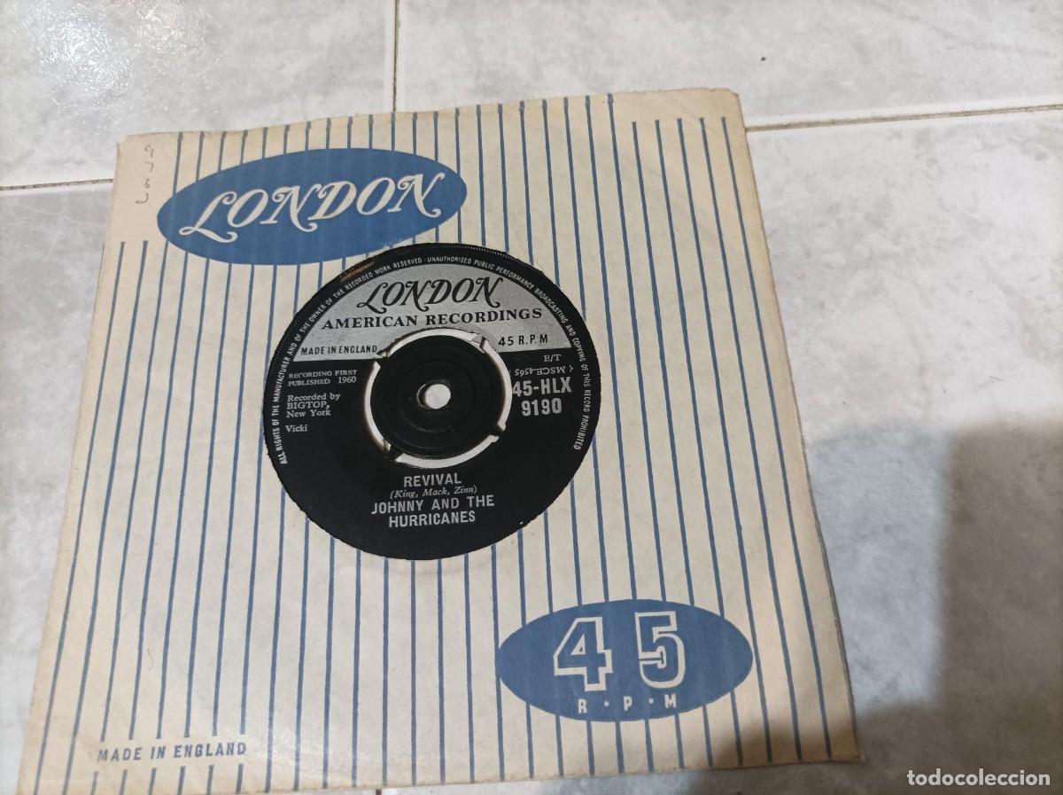 Discos de vinilo: Johnny and the Hurricanes single - Foto 2