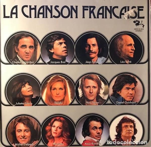 Discos de vinilo: vinilo Various &lrm;&ndash; La Chanson Francaise GERMANY 1976 - Foto 1