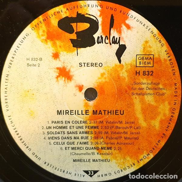 Discos de vinilo: vinilo Mireille Mathieu &lrm;&ndash; Mireille Mathieu GERMANY 1966 - Foto 4