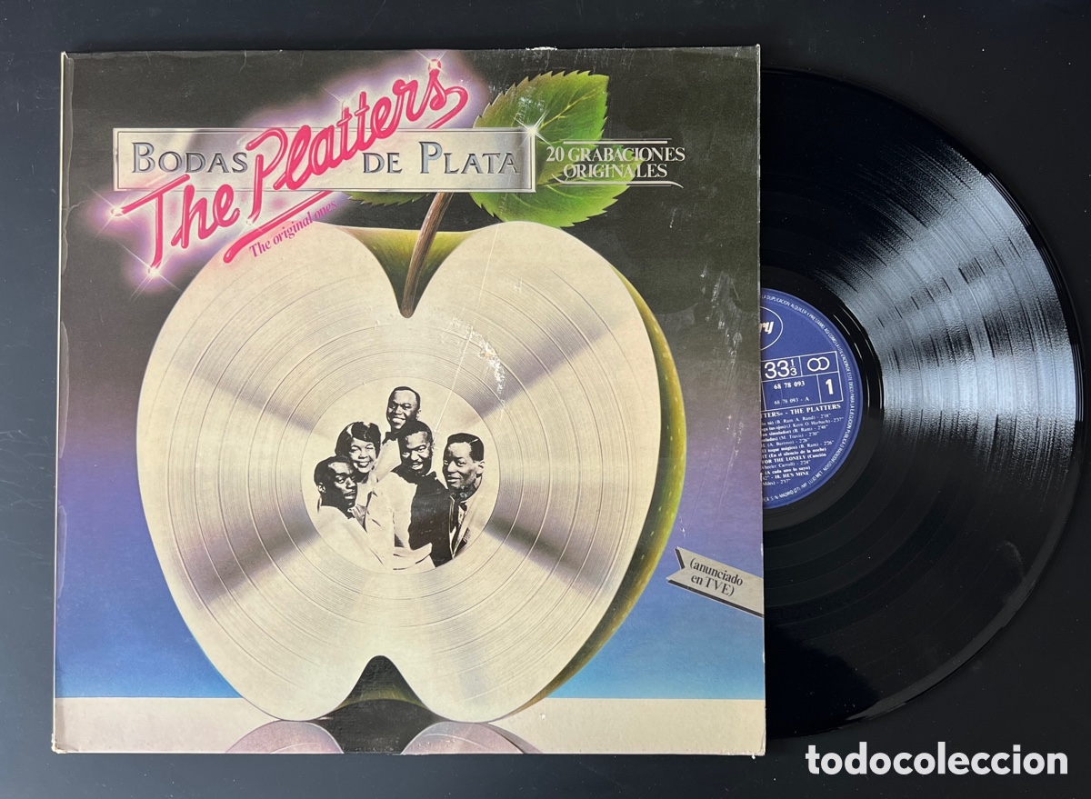 Discos de vinilo: LP. THE PLATTERS .BODAS DE PLATA - Foto 1
