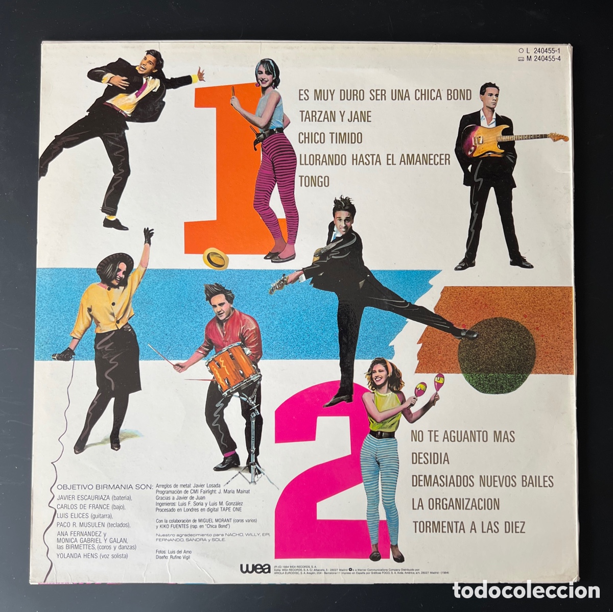 Discos de vinilo: OBJETIVO BIRMANIA - TORMENTA A LAS D&Iacute;EZ - Foto 2