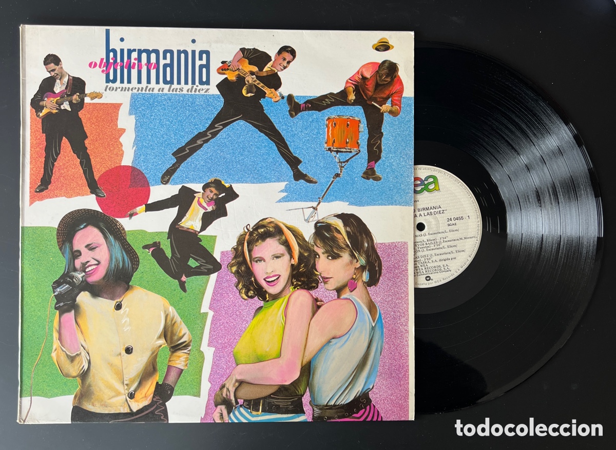 Discos de vinilo: OBJETIVO BIRMANIA - TORMENTA A LAS D&Iacute;EZ - Foto 1