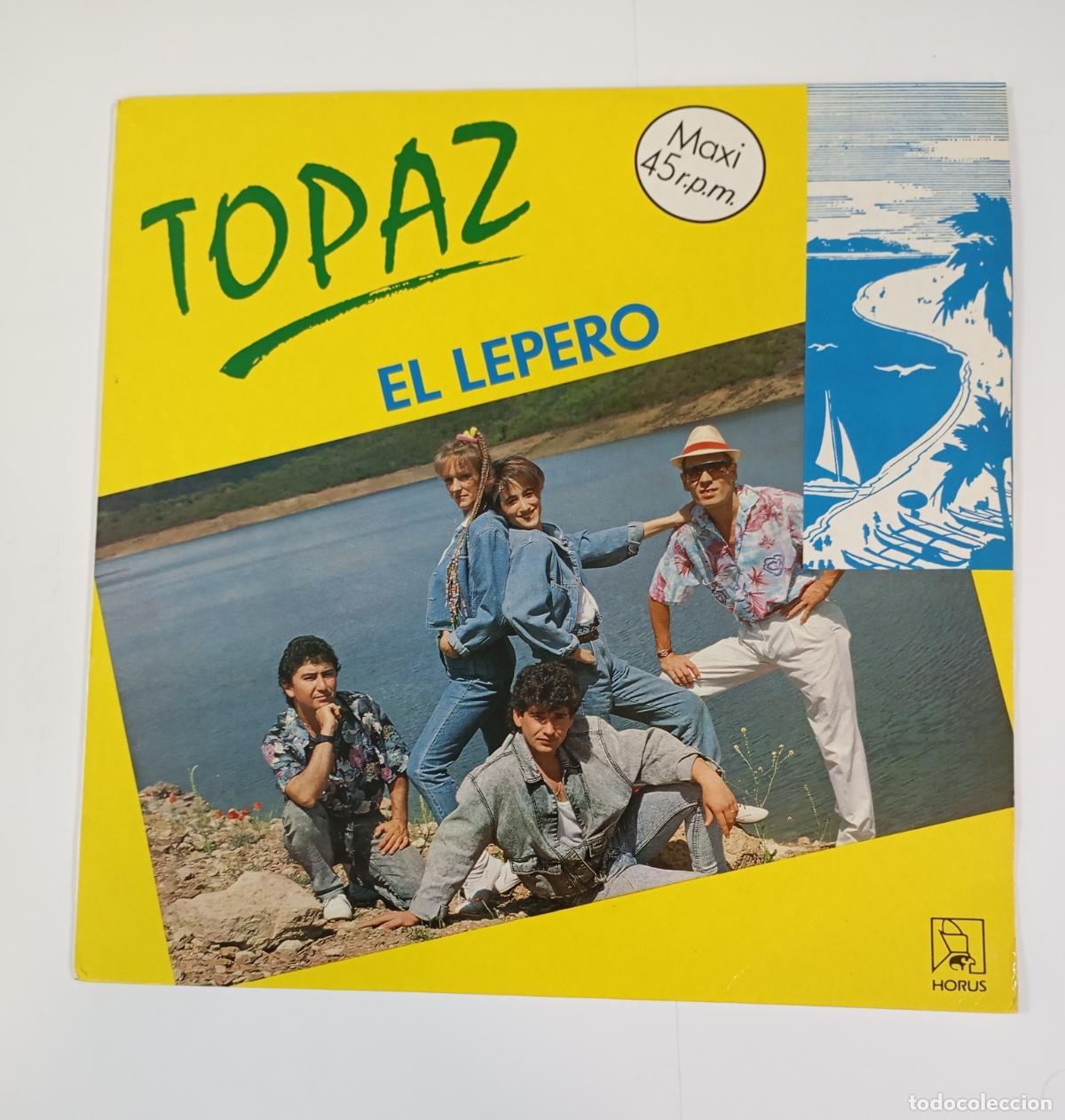 Discos de vinilo: TOPAZ - EL LEPERO - MAXI-SINGLE. TDKLP13 - Foto 1