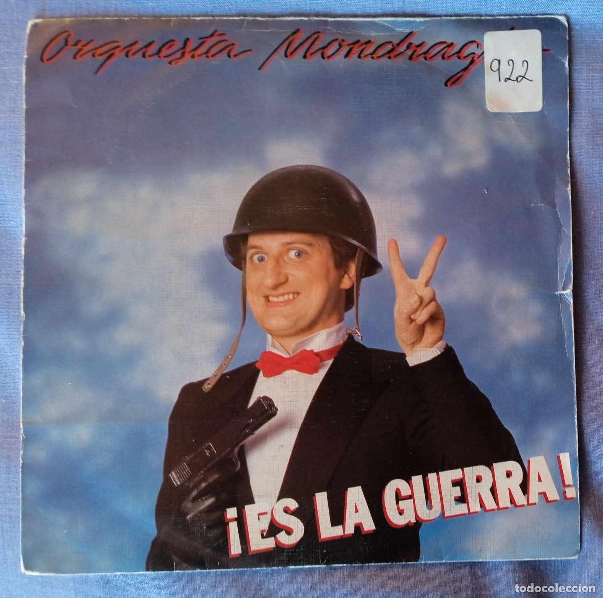 Discos de vinilo: ORQUESTA MONDRAGON - ES LA GUERRA - PERDEDOR - 1984 - Foto 1