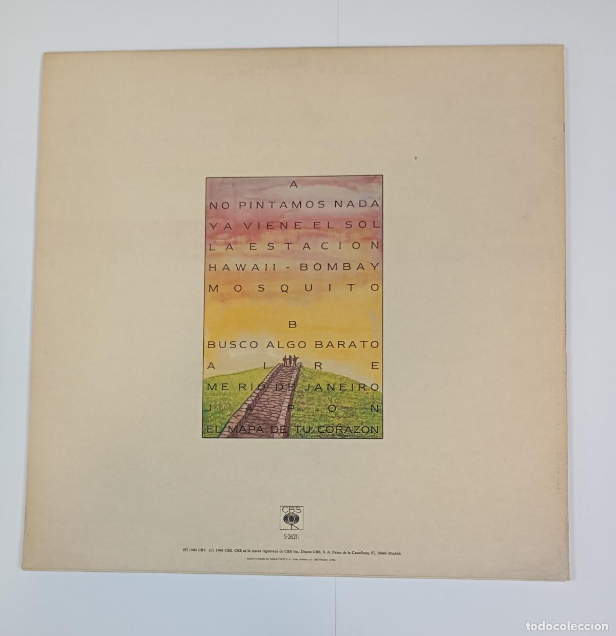 Discos de vinilo: MECANO - YA VIENE EL SOL. LP. TDKLP13 - Foto 2