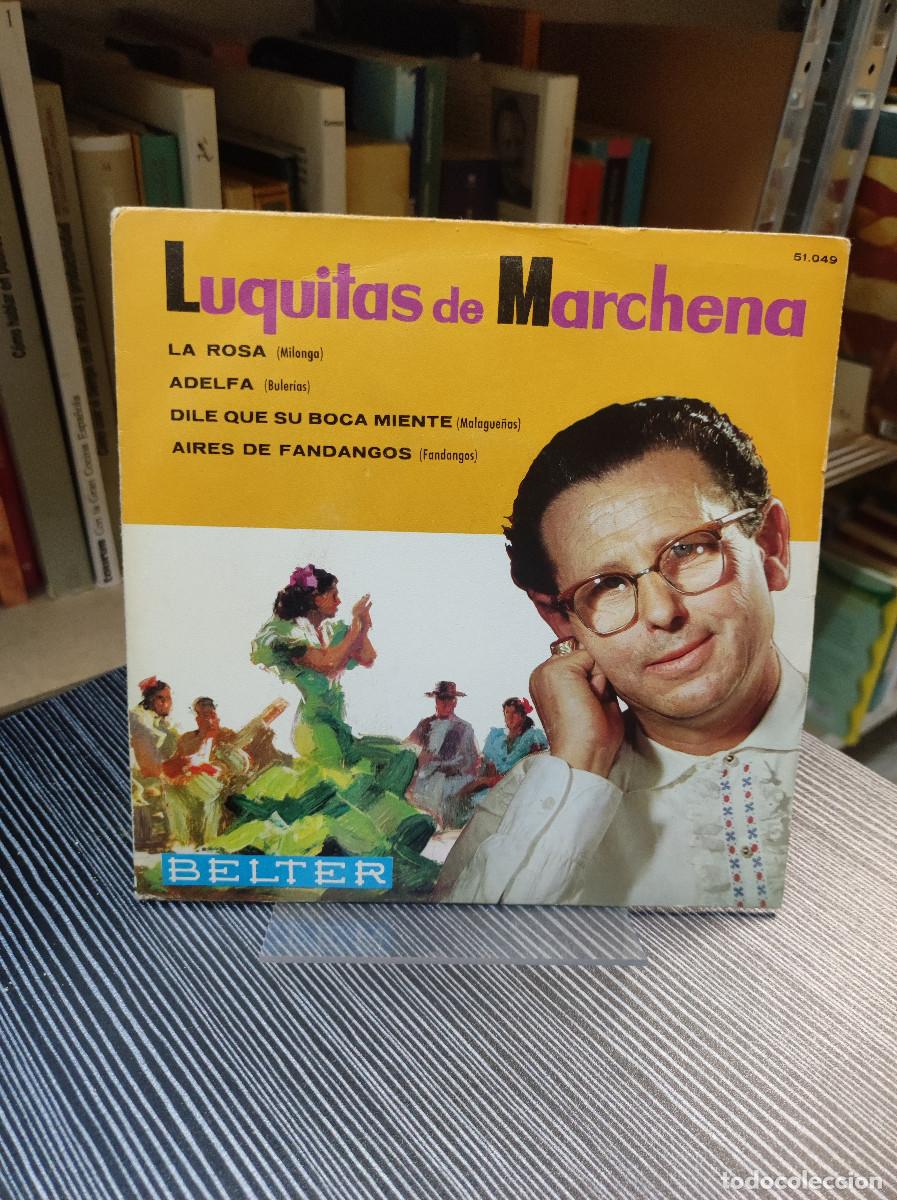 Discos de vinilo: Luquitas De Marchena &ndash; La Rosa - Foto 1