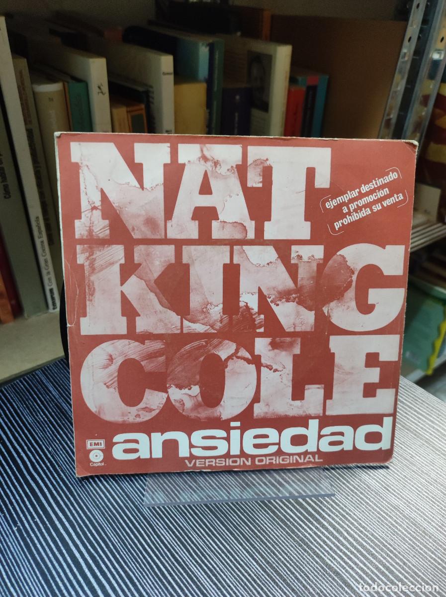 Discos de vinilo: NAT KING COLE ANSIEDAD VERSION ORIGINAL - Foto 2