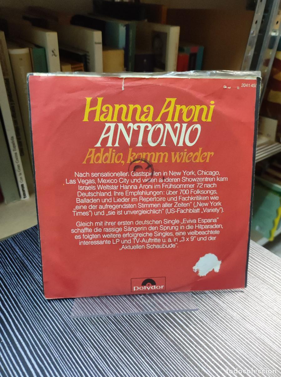 Discos de vinilo: Hanna Aroni &ndash; Antonio - Foto 2