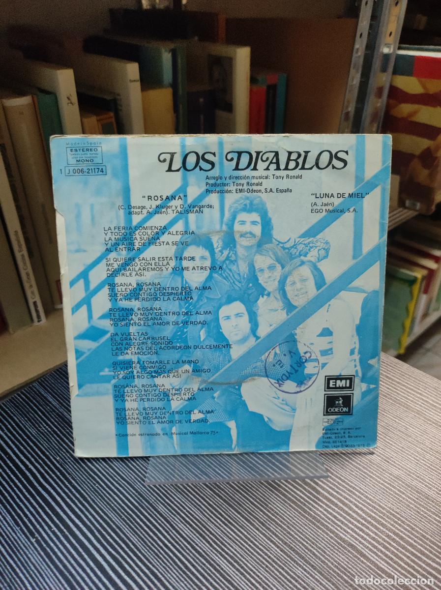 Discos de vinilo: Los Diablos &ndash; Rosana - Foto 2