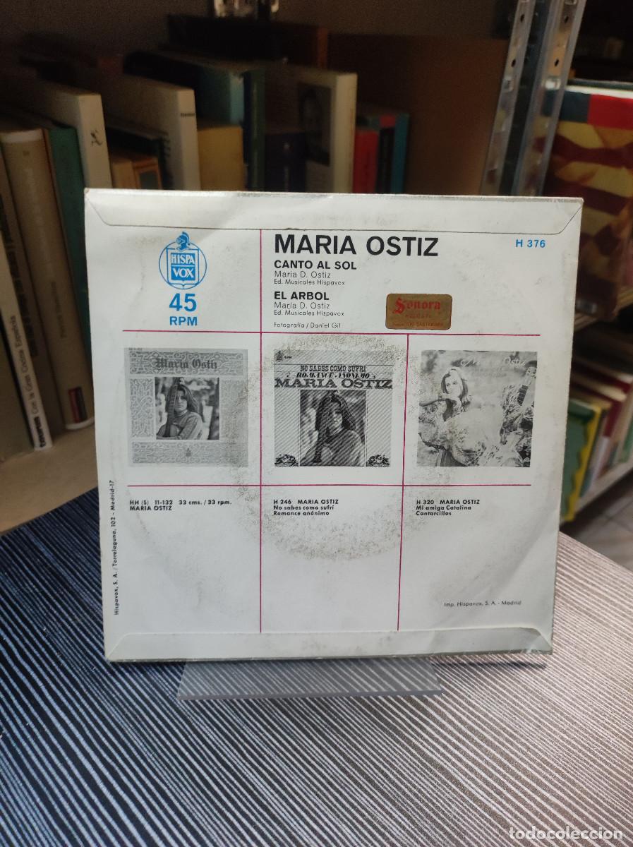 Discos de vinilo: Maria Ostiz &ndash; Canto Al Sol - Foto 2