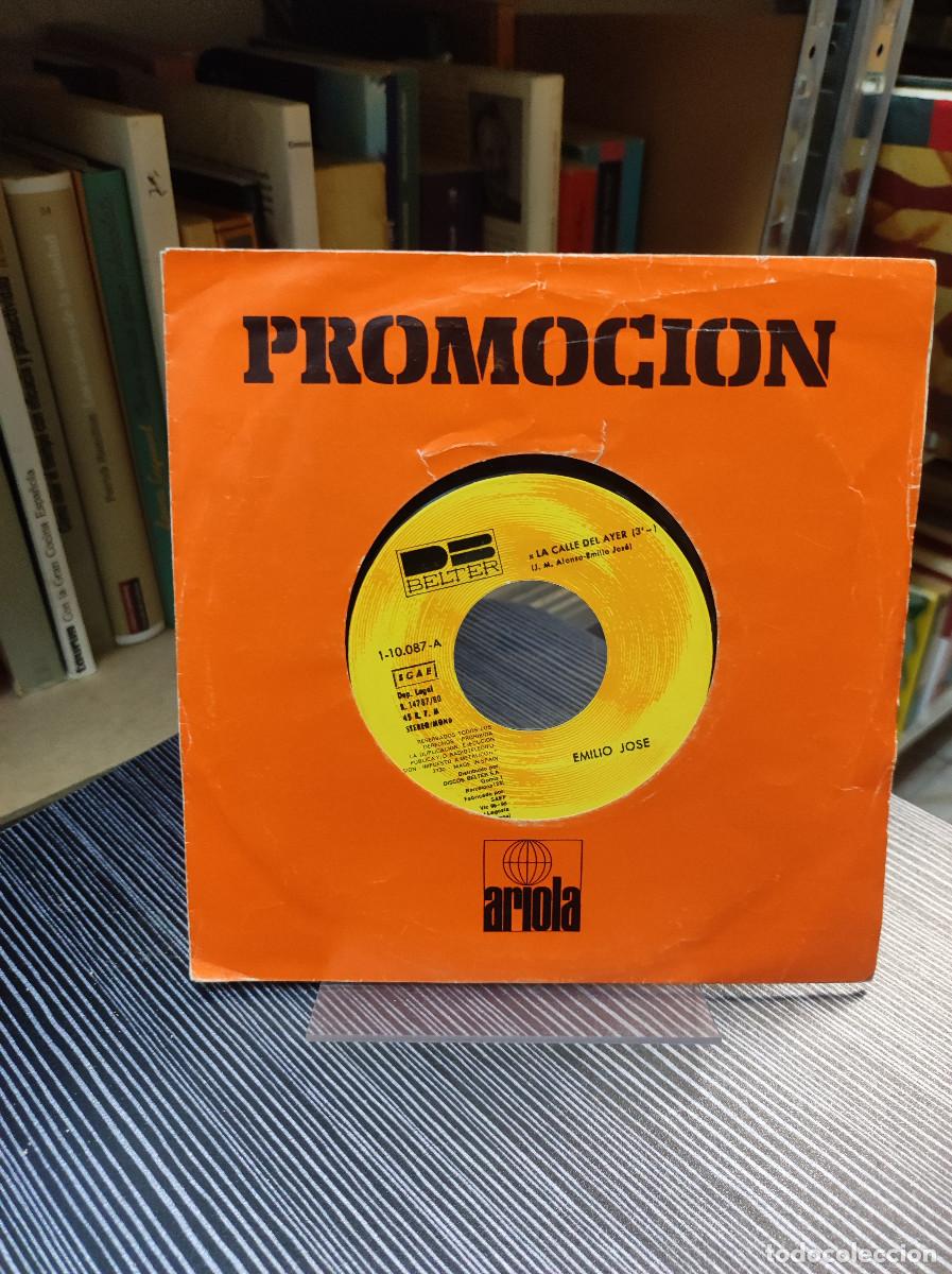 Discos de vinilo: Emilio Jos&eacute; &ndash; La Calle Del Ayer - Foto 1