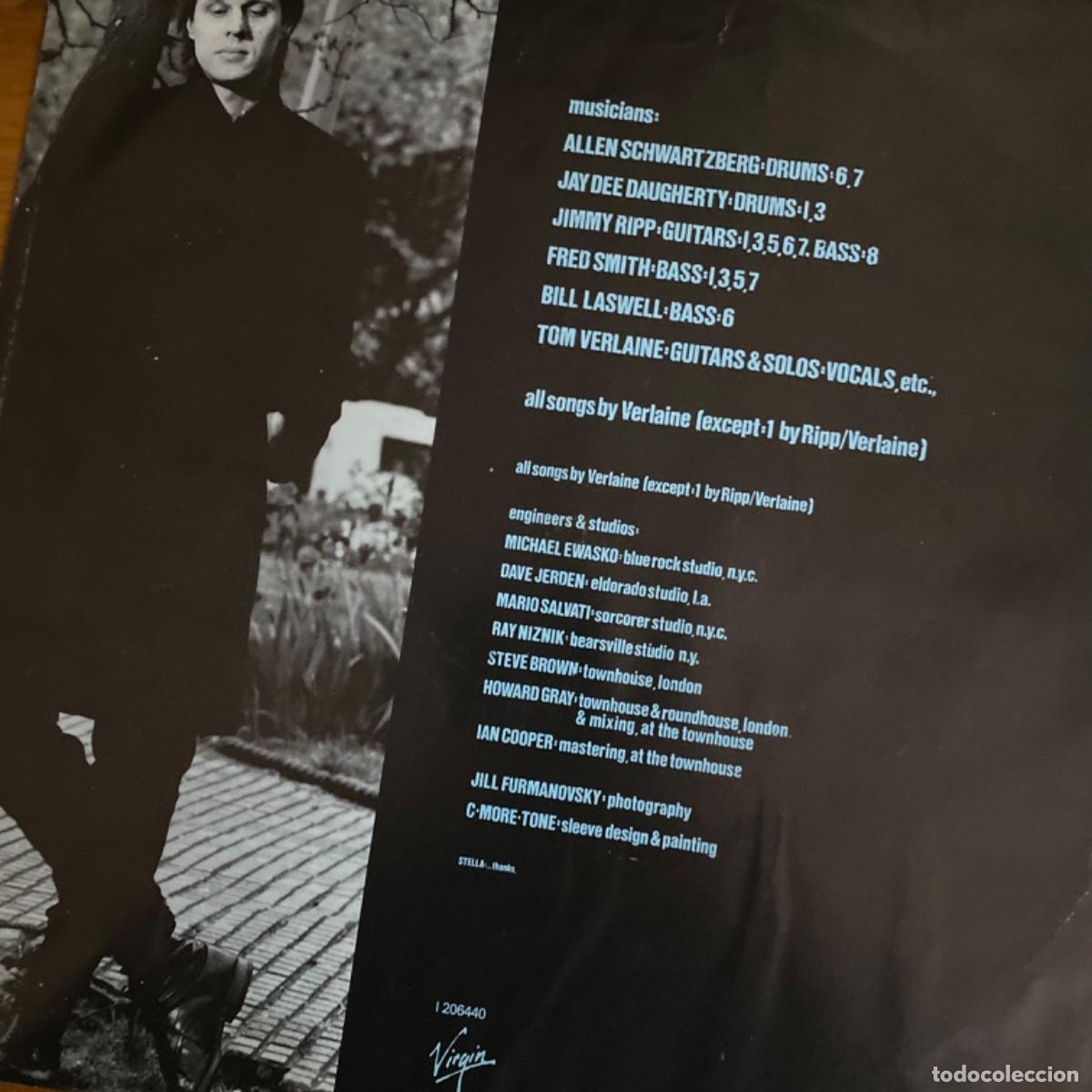 Discos de vinilo: TOM VERLAINE COVER&hellip;&hellip;. - Foto 4