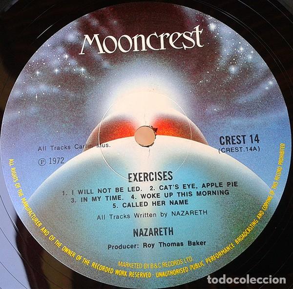 Discos de vinilo: vinilo Nazareth &lrm; Exercises UK 1974 - Foto 3