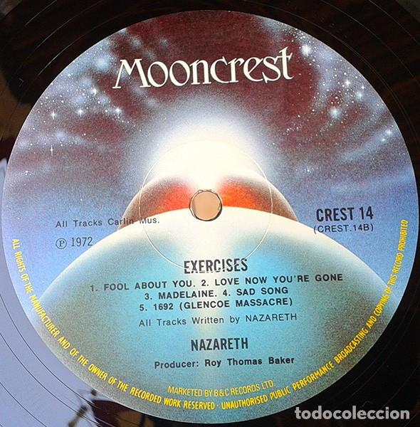 Discos de vinilo: vinilo Nazareth &lrm; Exercises UK 1974 - Foto 4