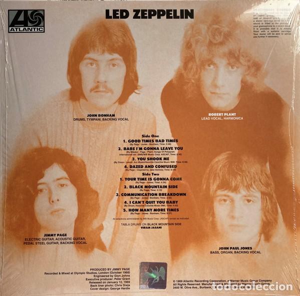 Discos de vinilo: vinilo Led Zeppelin &lrm;&ndash; Led Zeppelin - Foto 2