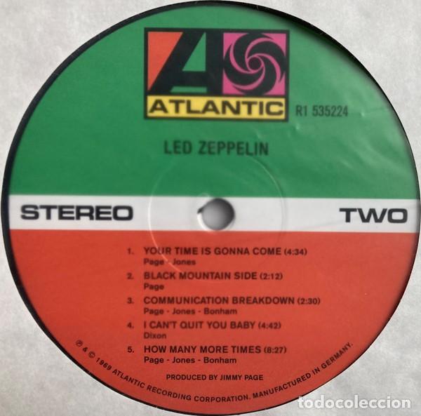 Discos de vinilo: vinilo Led Zeppelin &lrm;&ndash; Led Zeppelin - Foto 4