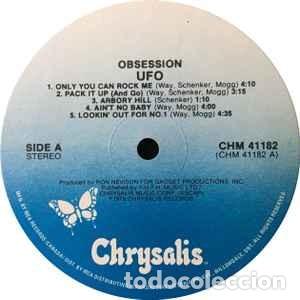 Discos de vinilo: vinilo UFO &lrm;&ndash; Obsession CANADA 1978 - Foto 3