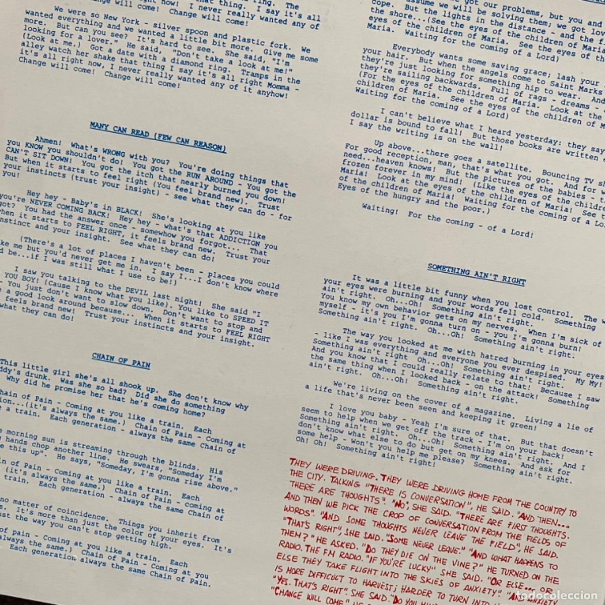 Discos de vinilo: ELLIOTT MURPHY CHANGE WILL COME - Foto 5