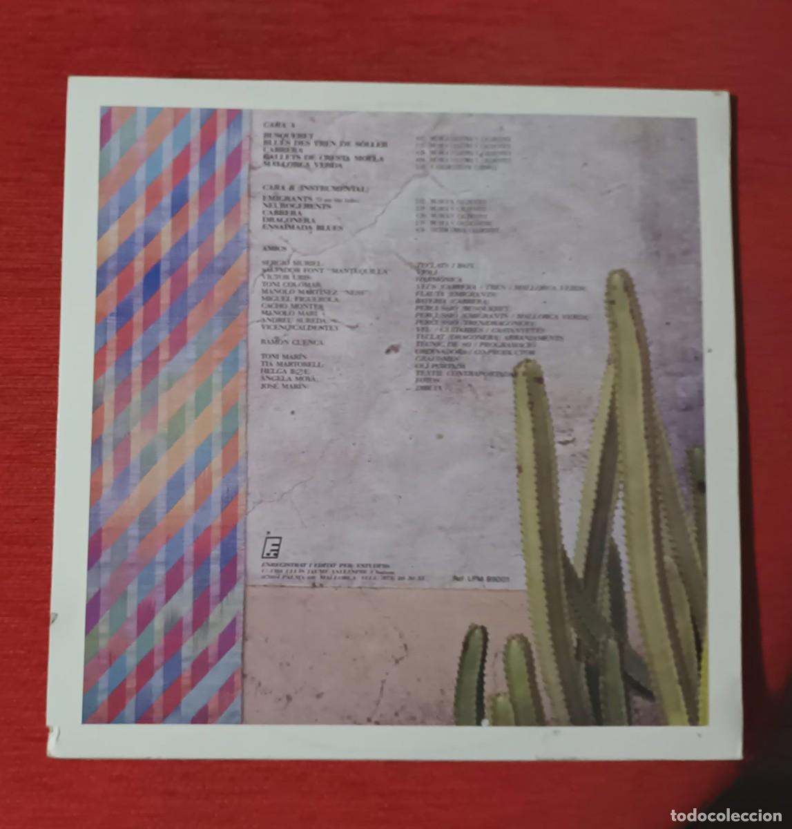 Discos de vinilo: VICENC CALDENTEY I AMICS - MALLORCA VERDA - LP - Foto 2