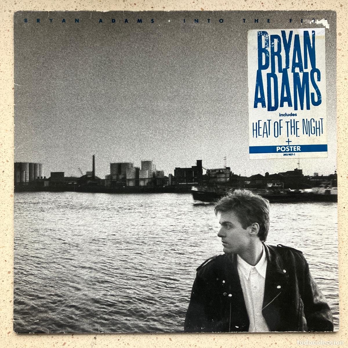 Discos de vinilo: Bryan Adams &lrm;&ndash; Into The Fire, Germany 1987 A&M Records - Foto 1