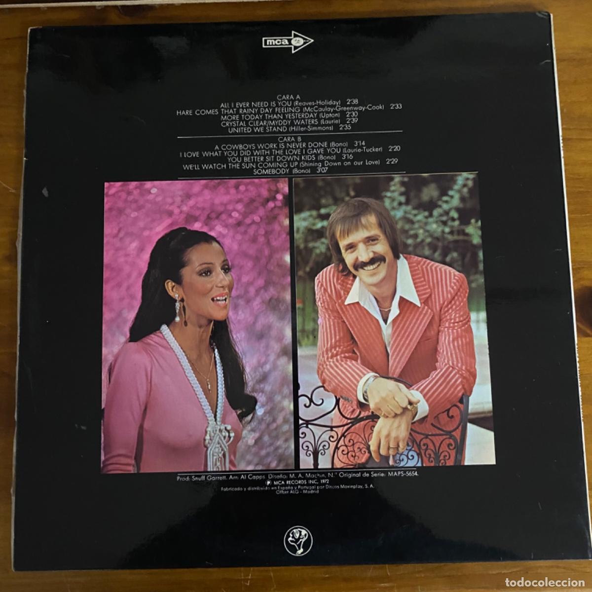 Discos de vinilo: SONNY AND CHER REGRESO - Foto 2