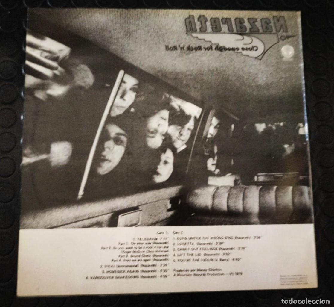 Discos de vinilo: Nazareth &lrm;&ndash; Close Enough For Rock N Roll - LP - 1976 - Foto 2