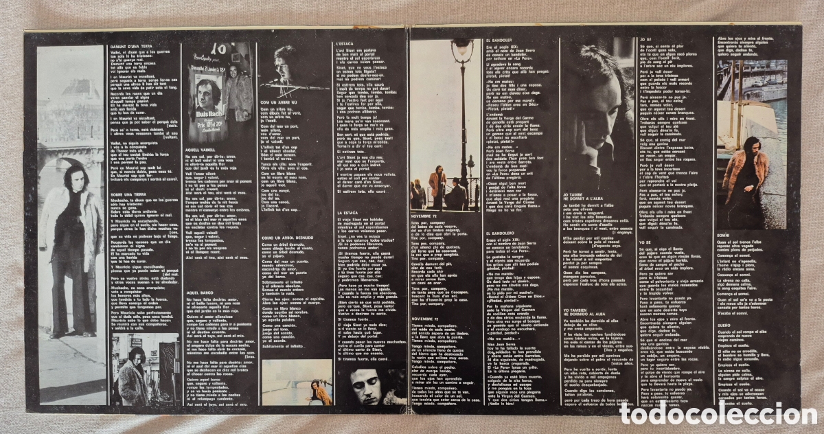 Discos de vinilo: Llu&iacute;s Llach A LOlympia 1973 - Foto 3