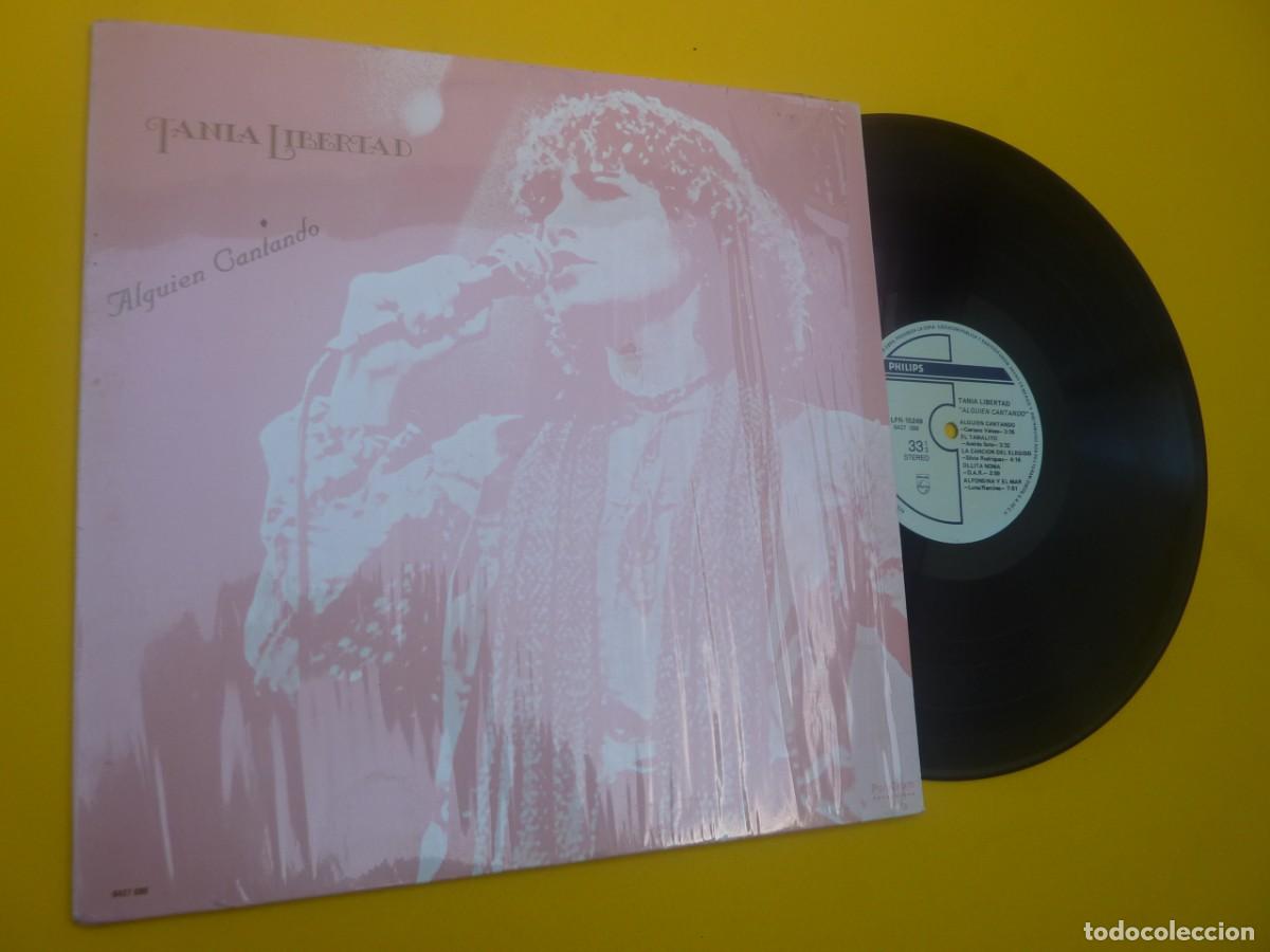 Disques de vinyle: LP TANIA LIBERTAD - Alguien Cantando - MEXICO Press - LPR-15249 (M-/EX++) 5