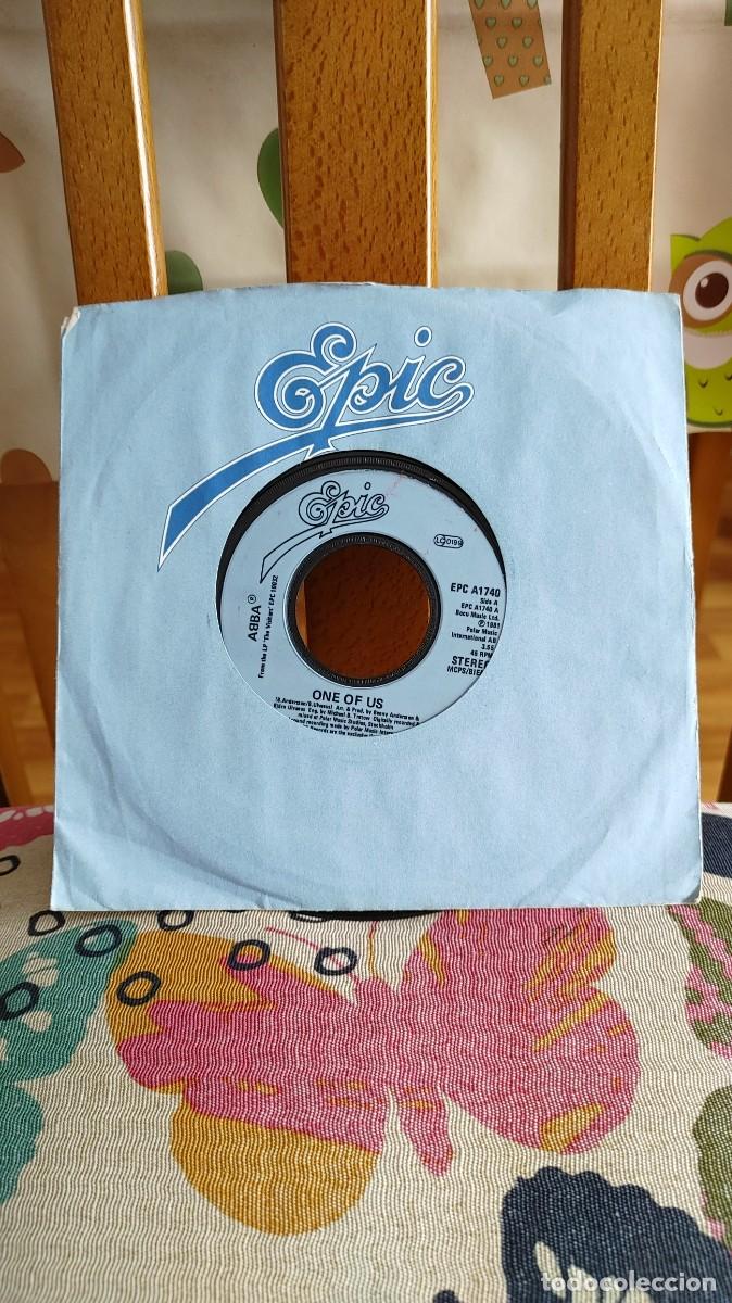 Discos de vinilo: ABBA-SINGLE ONE OF US - Foto 1