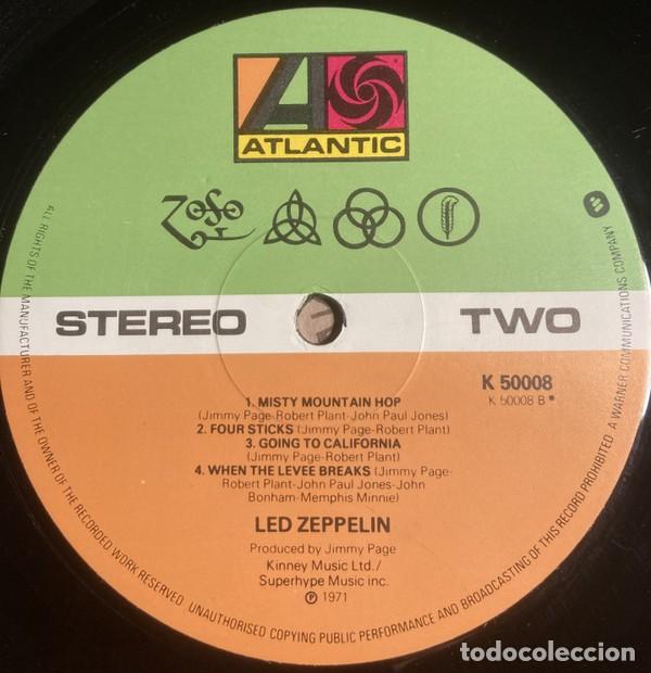 Discos de vinilo: vinilo Led Zeppelin &lrm;&ndash; Untitled UK - Foto 3