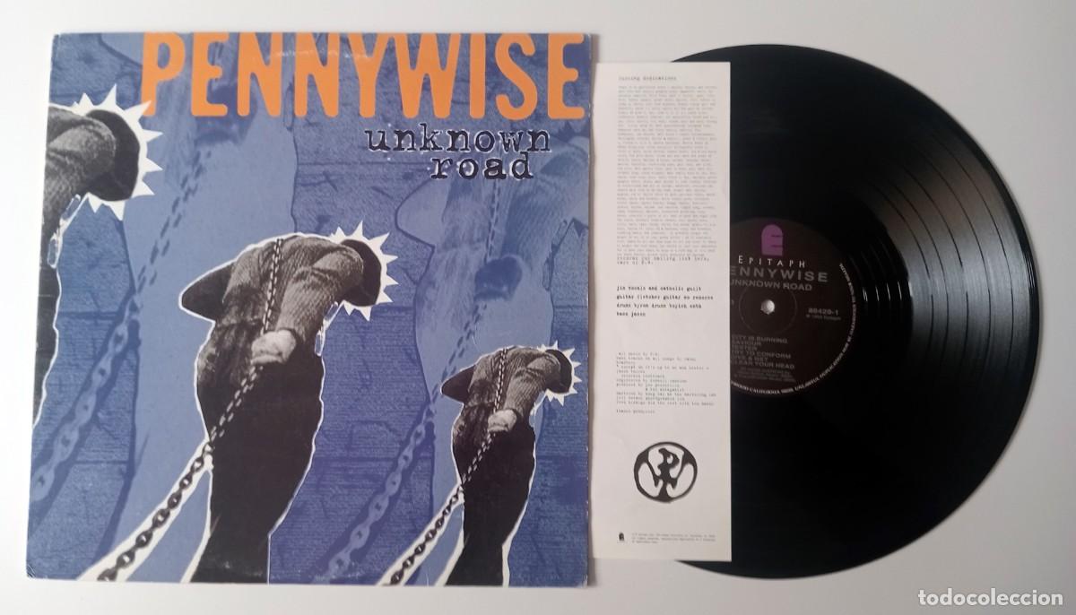 Discos de vinilo: LP PENNYWISE - UNKNOWN ROAD - Foto 3