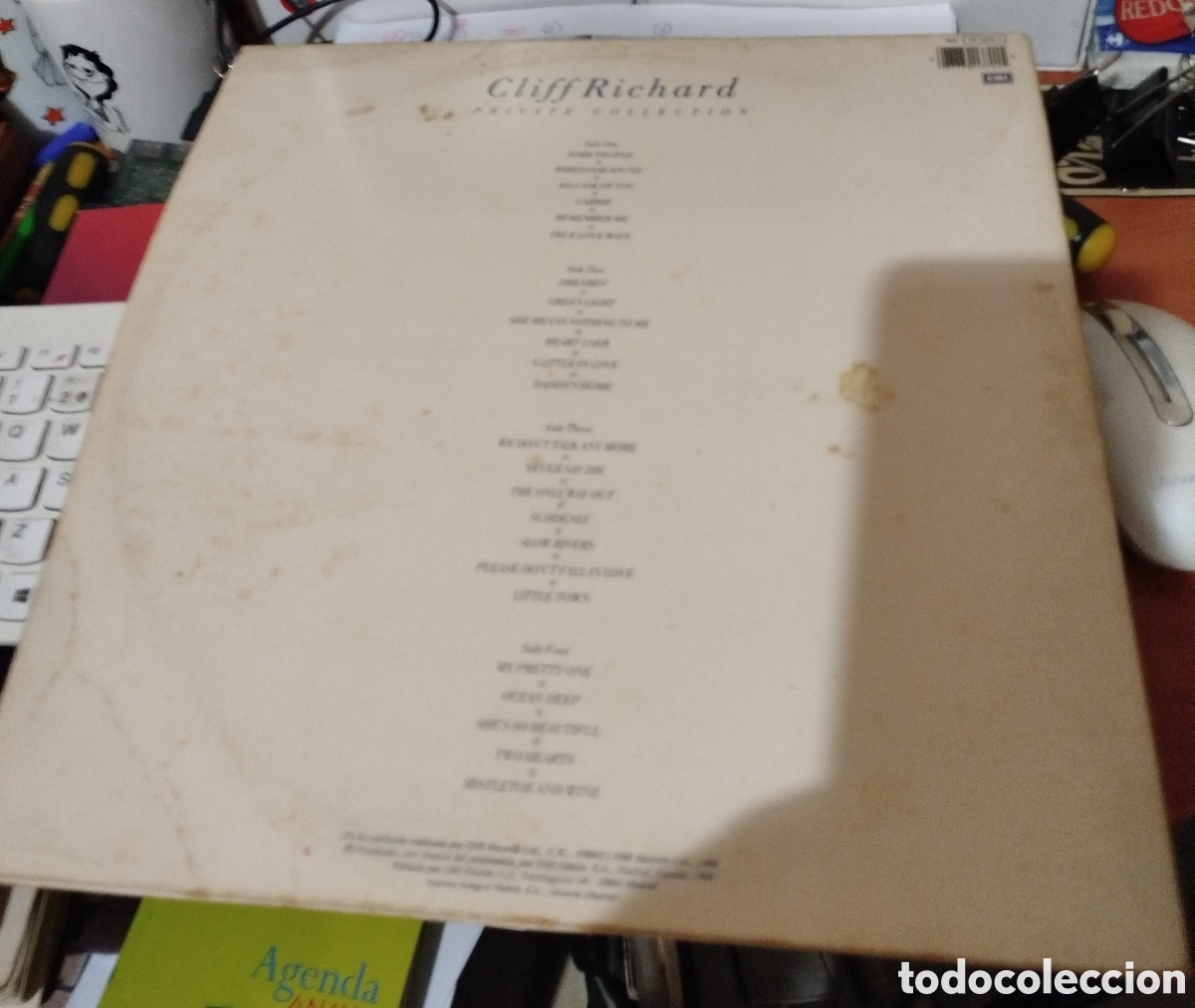 Discos de vinilo: Cliff Richard - Private Collection. Doble disco - Foto 4