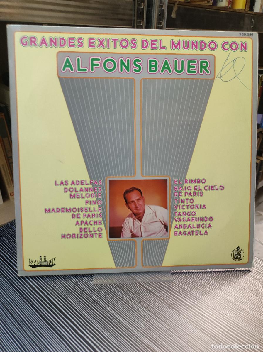 Discos de vinilo: Alfons Bauer &ndash; Grandes &Eacute;xitos Del Mundo Con Alfons Bauer - Foto 1
