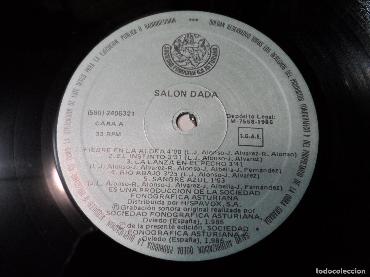 Discos de vinilo: Sal&oacute;n Dada - S/T (SPAIN 1986) - Foto 3