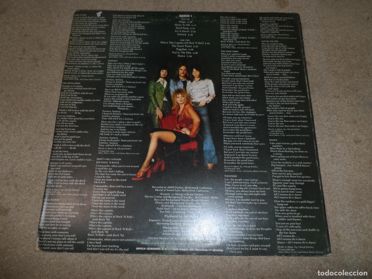 Discos de vinilo: Cheryl Dilcher &ndash; Magic (SPAIN 1974) - Foto 2
