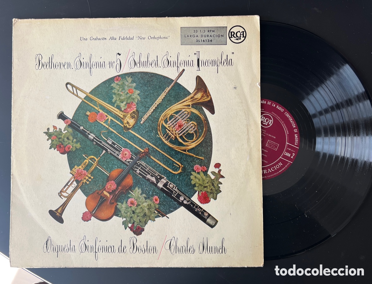 Discos de vinilo: Charles Munch &ndash; 5th Symphony / 6th Symphony &rdquo;Pastoral&rdquo; - Foto 1