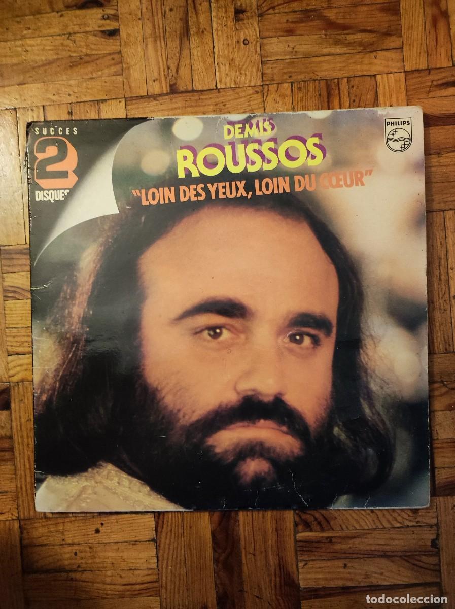 Disques de vinyle: Demis Roussos &ndash; Loin Des Yeux, Loin Du C&oelig;ur 2 x Vinyle, LP, Compilation, Stereo