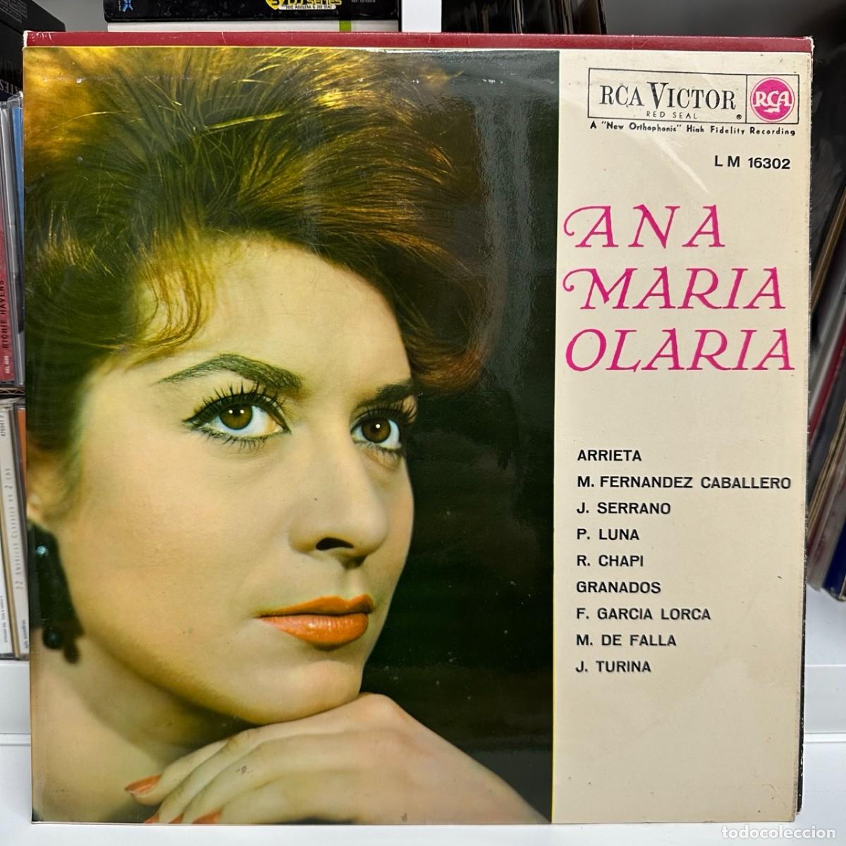 Disques de vinyle: Ana Mar&iacute;a Olaria - Ana Mar&iacute;a Olaria (LP)