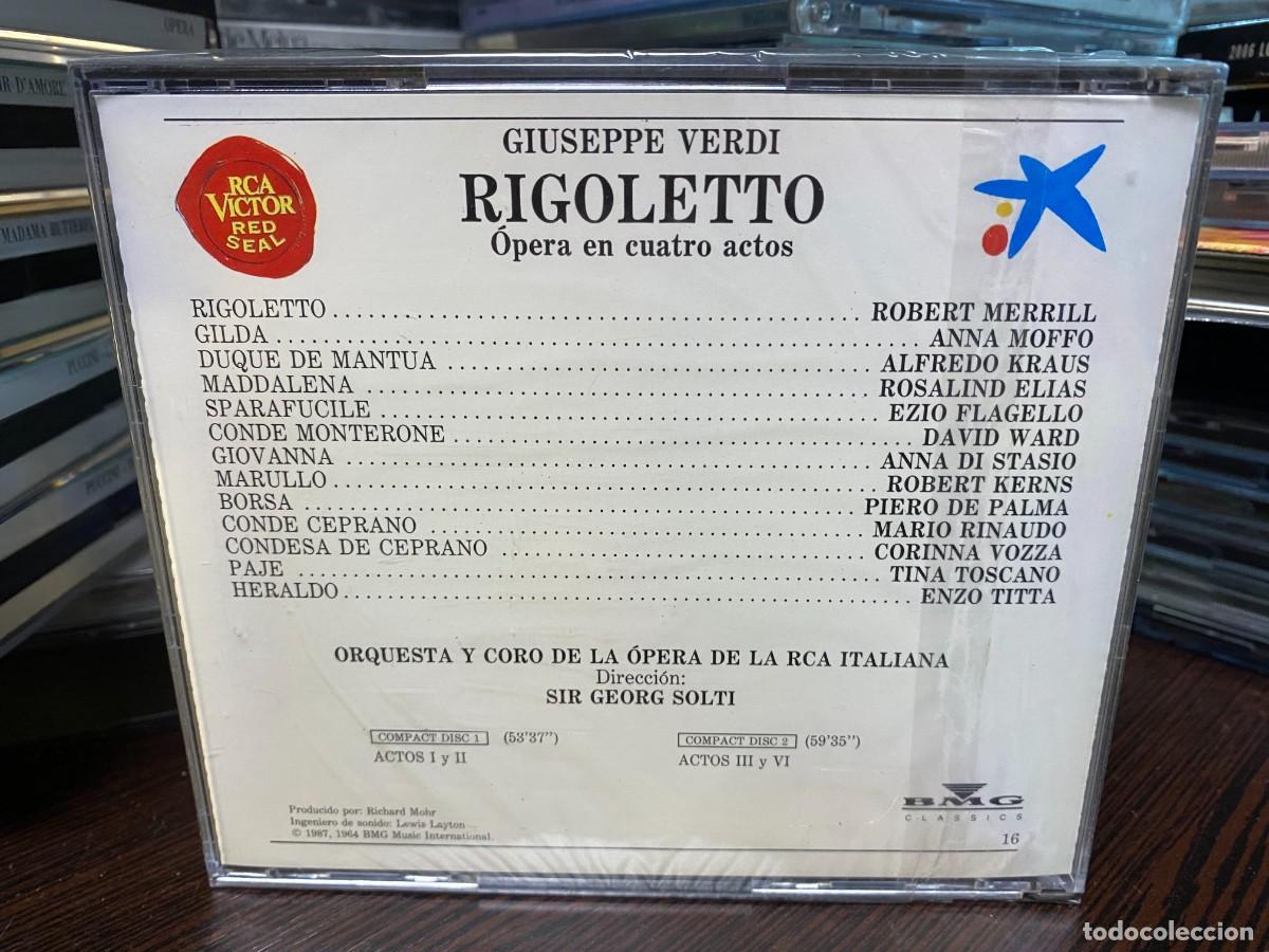 Discos de vinilo: Verdi - Georg Solti - Rigoletto (2xCD) - Foto 2