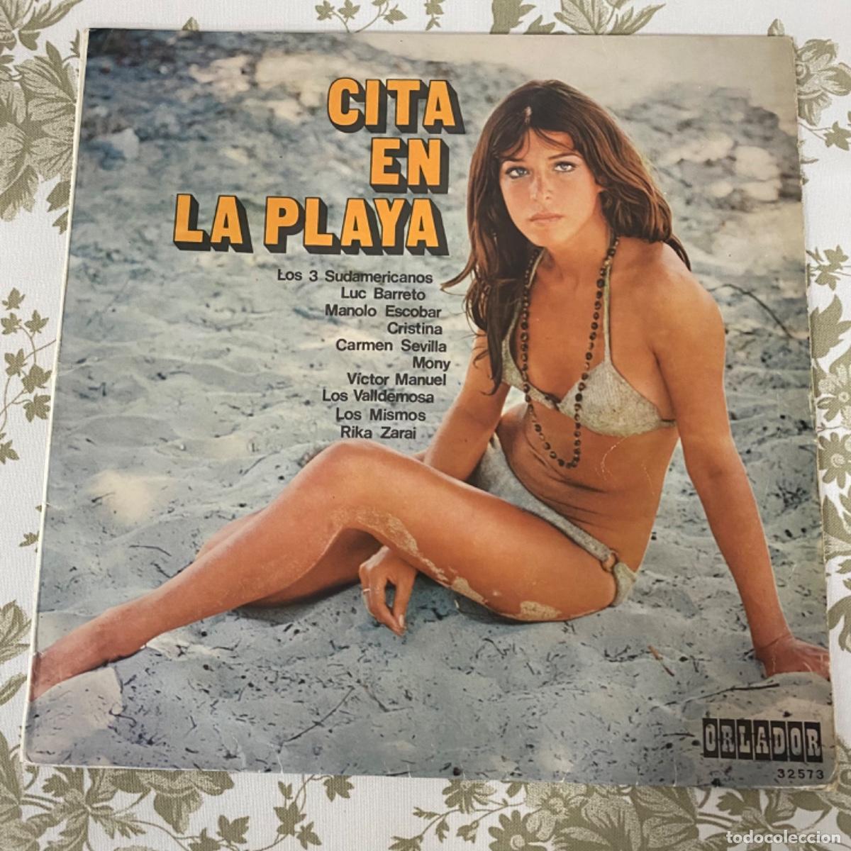 Discos de vinilo: CITA EN LA PLAYA VARIOS - Foto 1