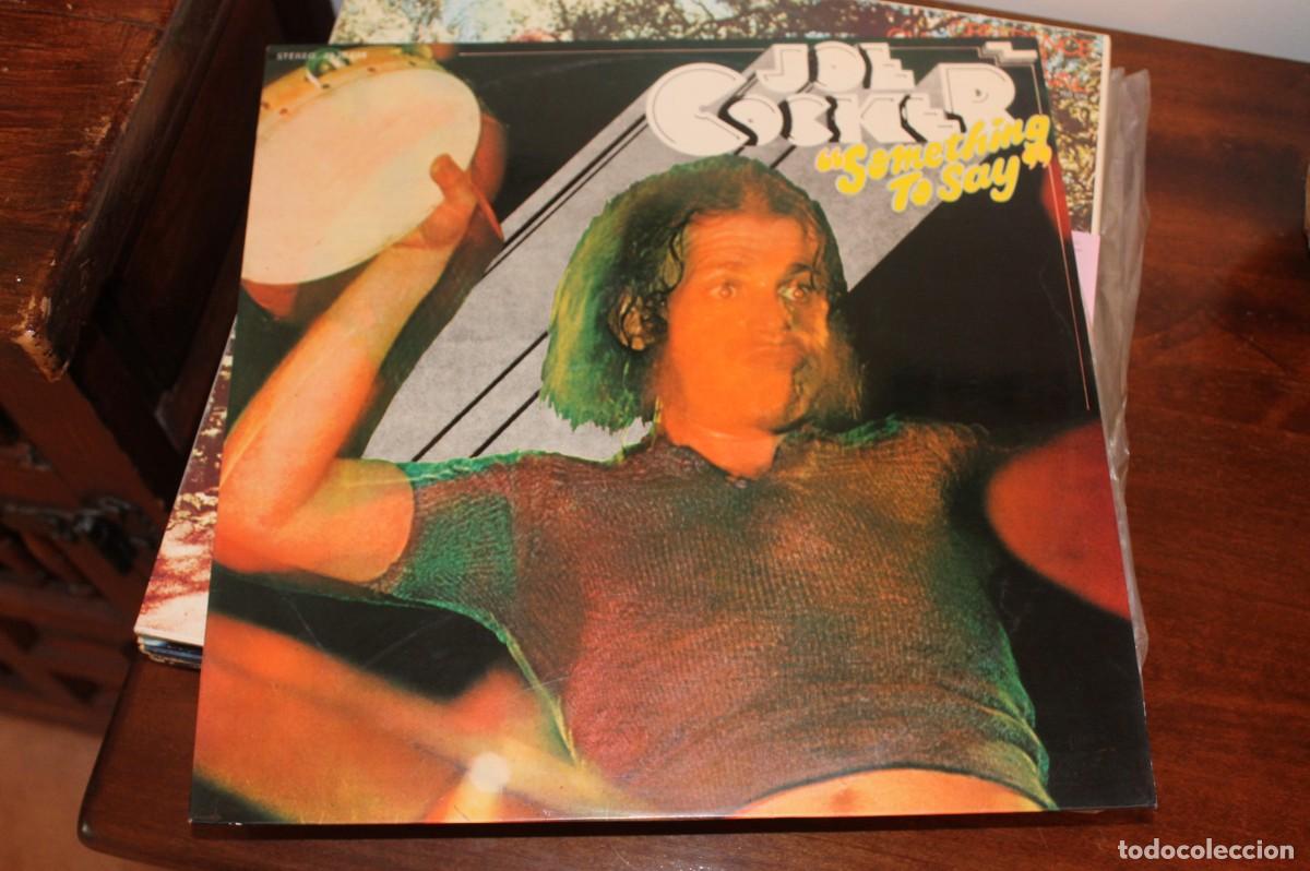 Discos de vinilo: JOE COCKER - SOMETHING TO SAY - Foto 1