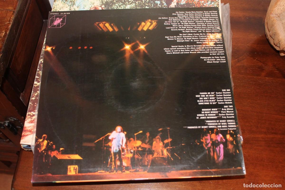 Discos de vinilo: JOE COCKER - SOMETHING TO SAY - Foto 2