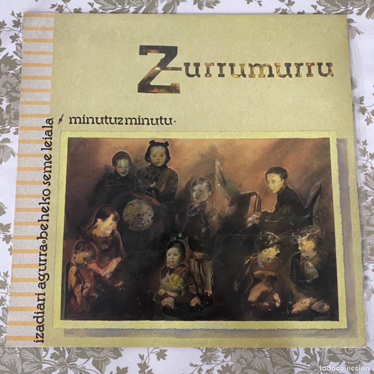 Discos de vinilo: ZURRUMURRU MINUTUZ MINUTU - Foto 1