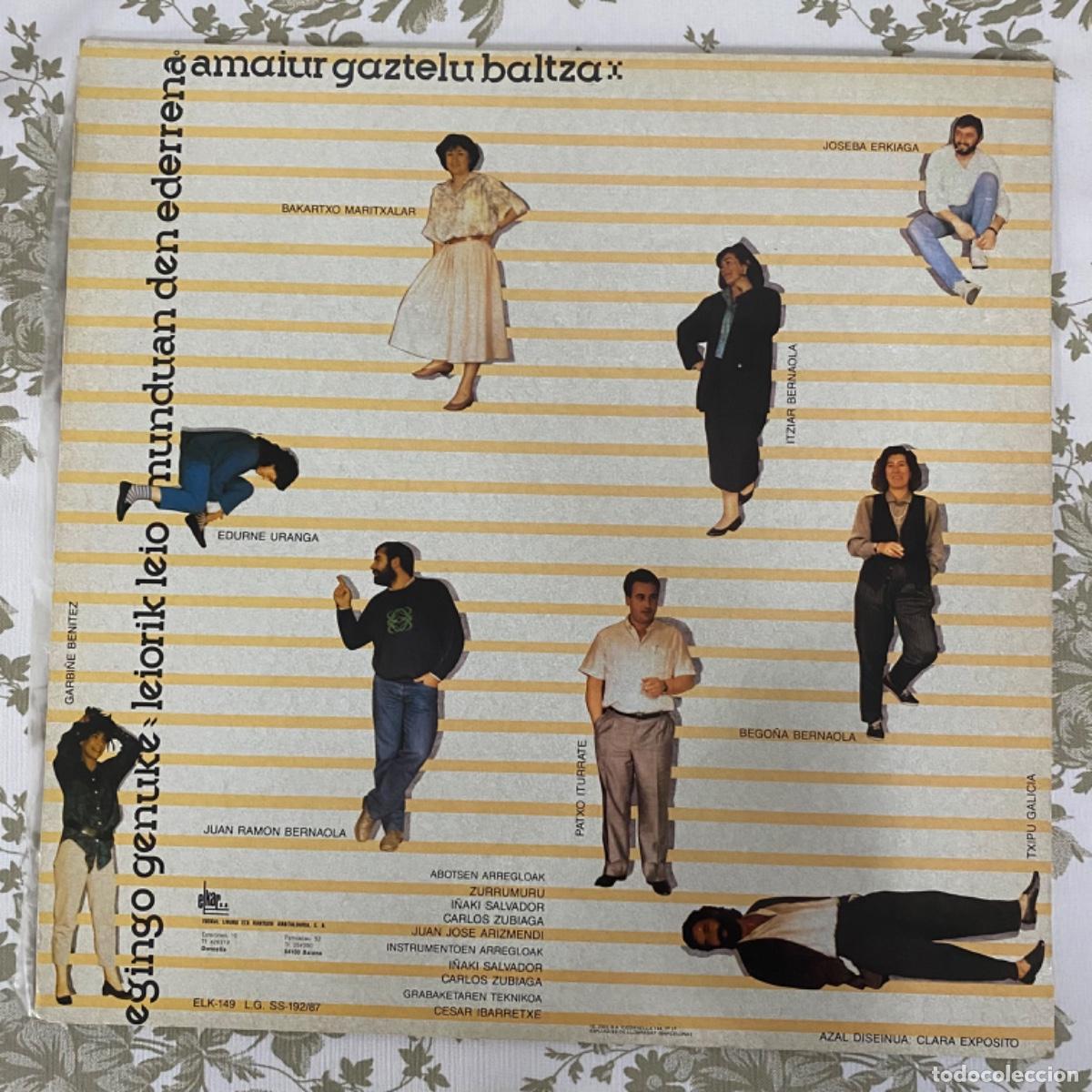 Discos de vinilo: ZURRUMURRU MINUTUZ MINUTU - Foto 2