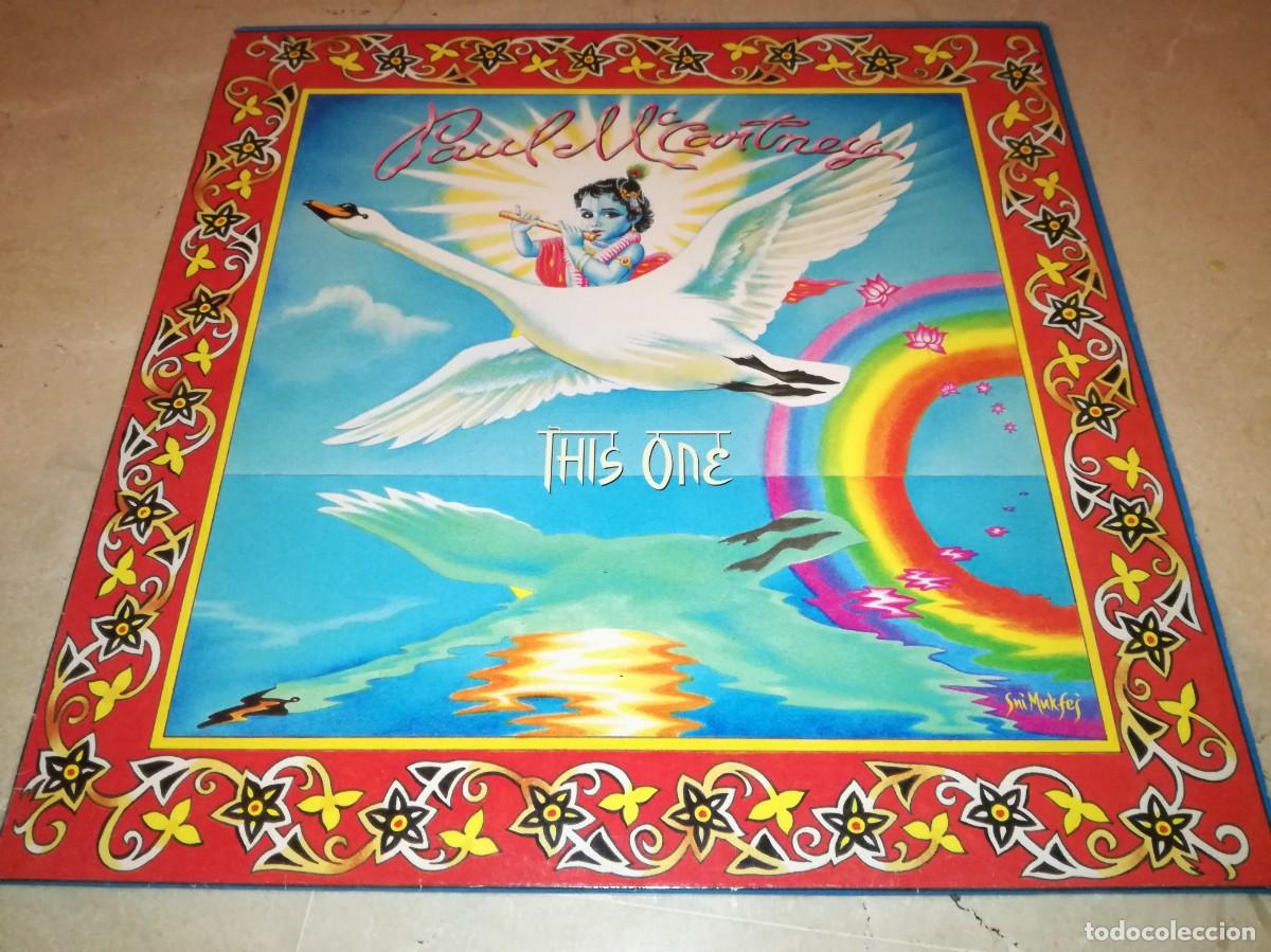 Discos de vinilo: PAUL McCARTNEY-THIS ONE + 3-ORIGINAL ESPA&Ntilde;OL 1989 - Foto 1