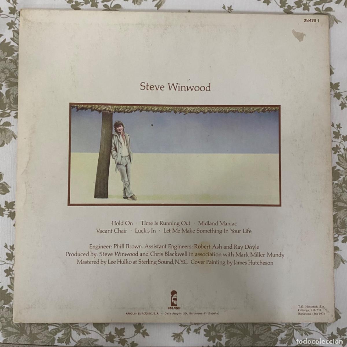 Discos de vinilo: STEVE WINWOOD&hellip;&hellip;&hellip;&hellip;&hellip;&hellip;. - Foto 3