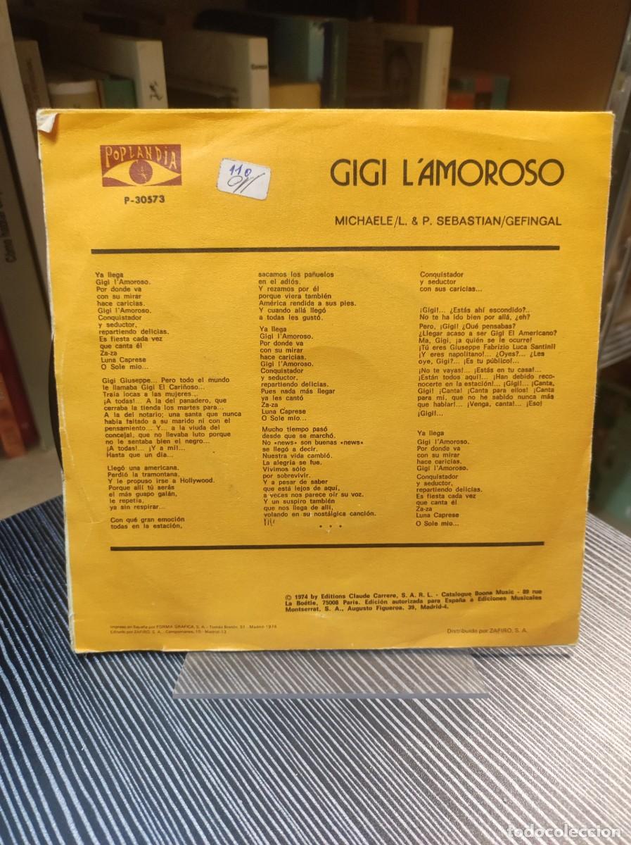 Discos de vinilo: Dalida &ndash; Gigi LAmoroso - Foto 2