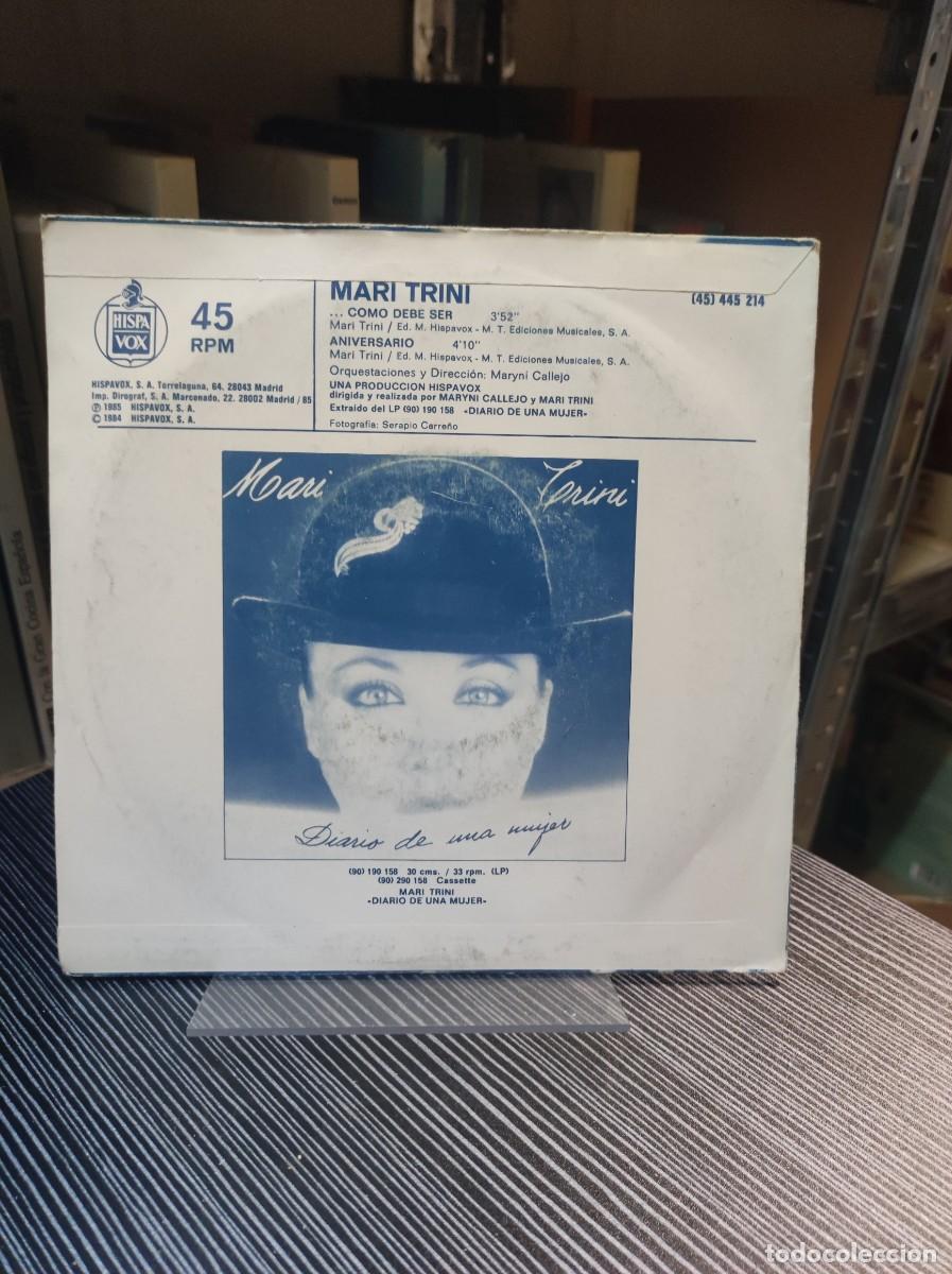 Discos de vinilo: Mari Trini &ndash; Como Debe Ser - Foto 3