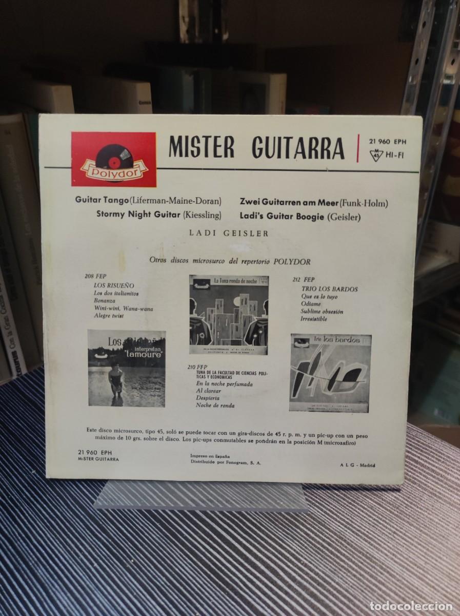 Discos de vinilo: Ladi Geisler &ndash; Mister Guitar - Foto 2